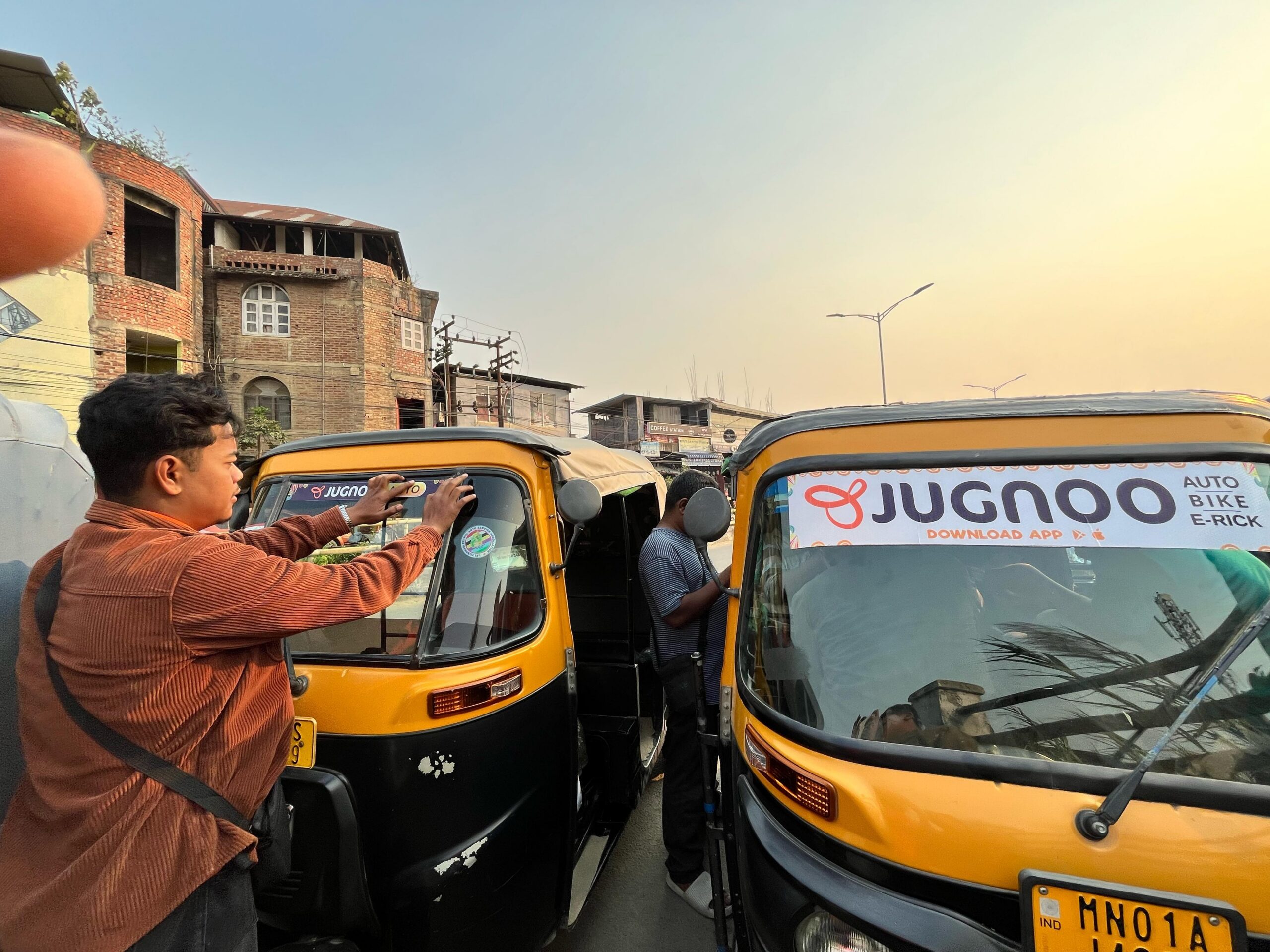 Traffic street India